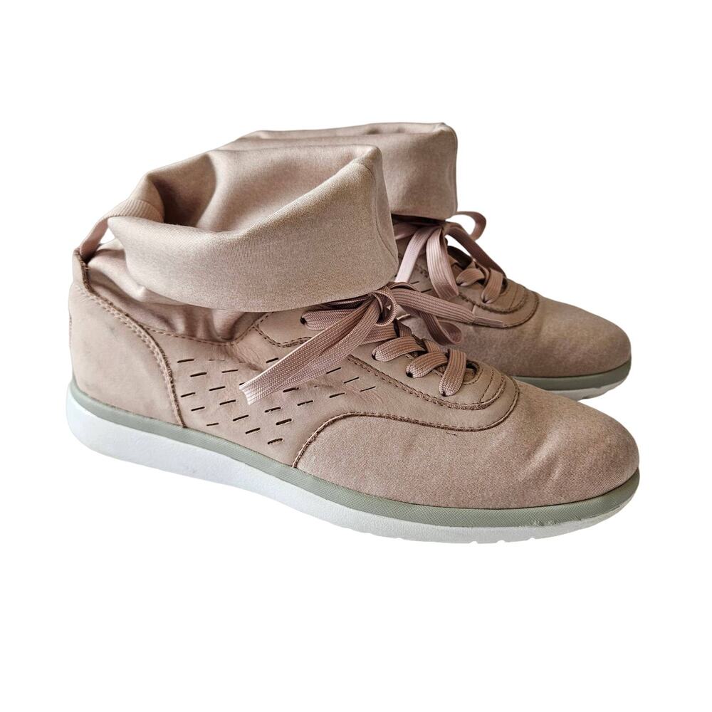 Ugg Islay Leather Bootie Sneakers Quartz Pink Women's 10 UK‎ 8.5 EU 41